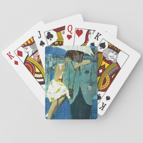 Love Comes to Miss Lucas Playing Cards