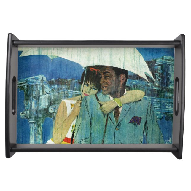 Love Comes to Miss Lucas Serving Tray (Front)