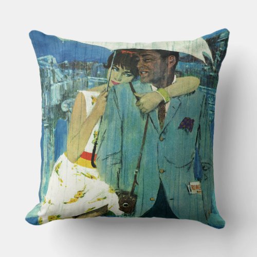 Love Comes to Miss Lucas Throw Pillow