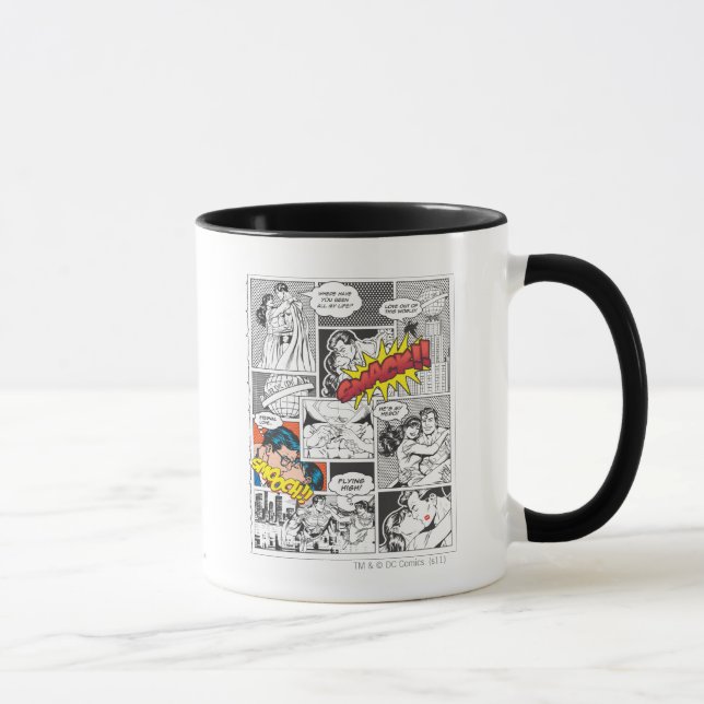 Love Comic Slides Mug (Right)
