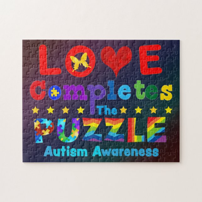 Love Completes the Puzzle (Horizontal)