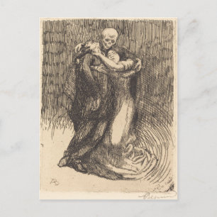 Love Consecrated (by Paul-Albert Besnard) Postcard