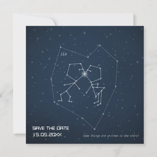 Love Constellation  - Wedding Save the Date
