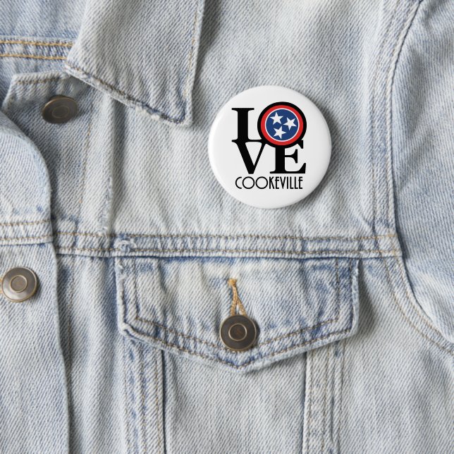 LOVE Cookeville Tennessee Button (In Situ)