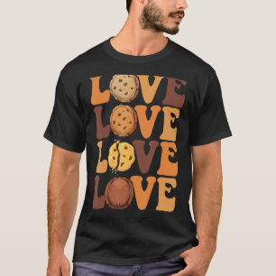 Love Cookies Scout For Girls Bakery Bakes Cookies T-Shirt