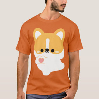 Love Corgi friend T-Shirt