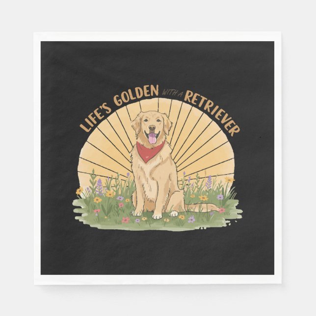 Love Corgi Napkins (Front)