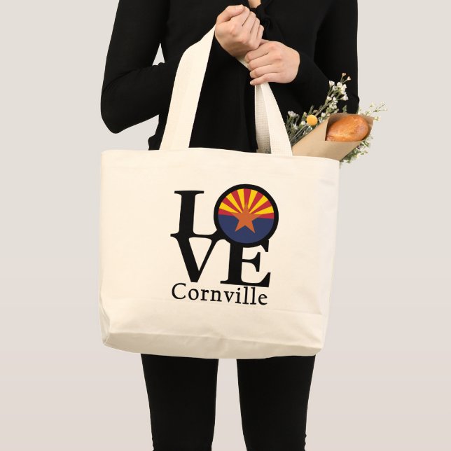 LOVE Cornville Large Tote Bag (Front (Product))