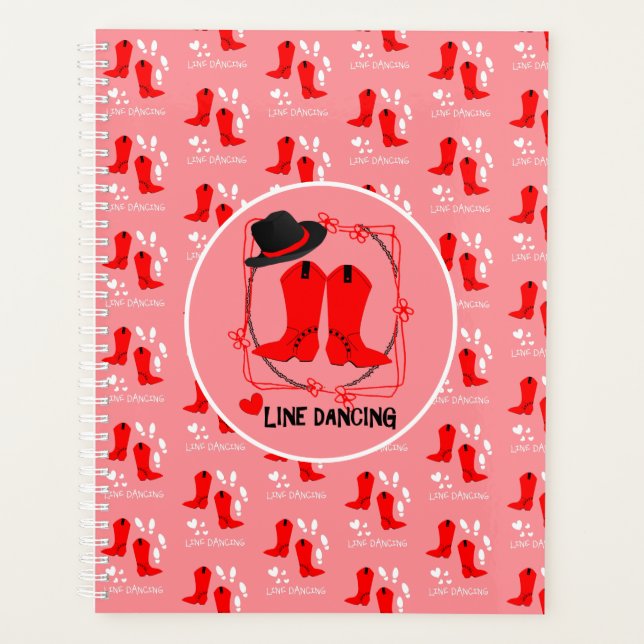 Love Country Line Dancing Planner (Front)