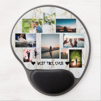 Love Couple BEST TIME EVER Personalized Gel Mouse Pad