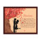 Love Couple Falling Hearts Oak Tree Direction Card