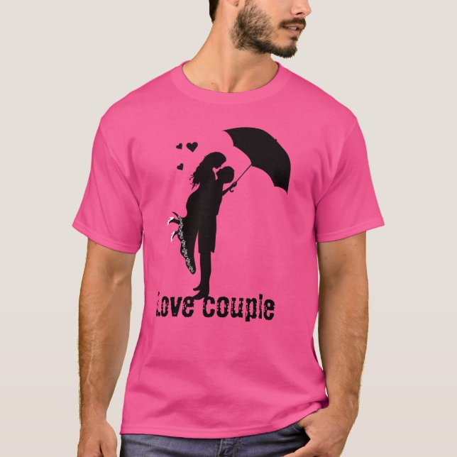 Love couple t-shirt. T-Shirt (Front)