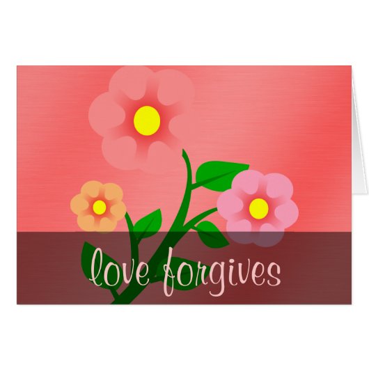 Love covers a multitude of sins 1 Peter 4:8 (2) Cards (Front Horizontal)