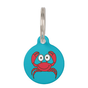 Love Crab Pet Tag