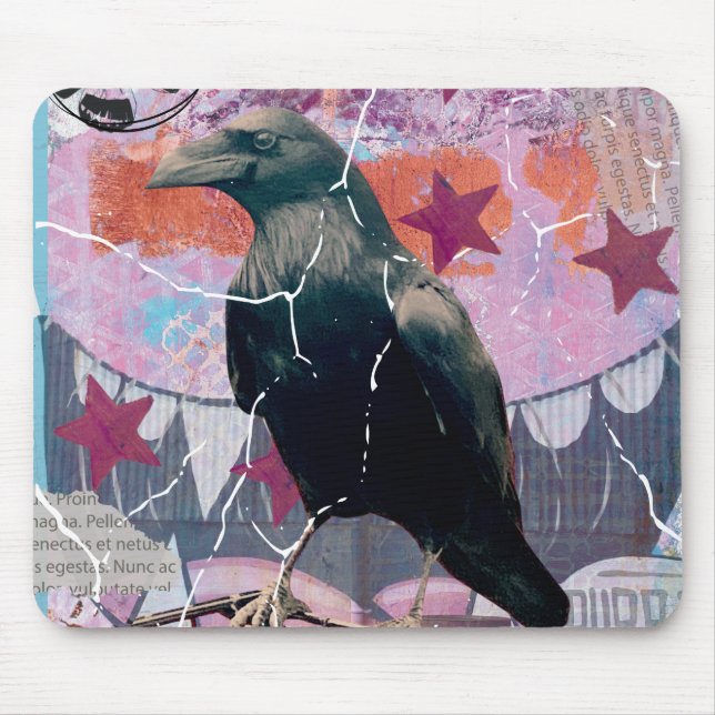 Love crows & little artistic edge crow mouse pad? mouse pad (Front)