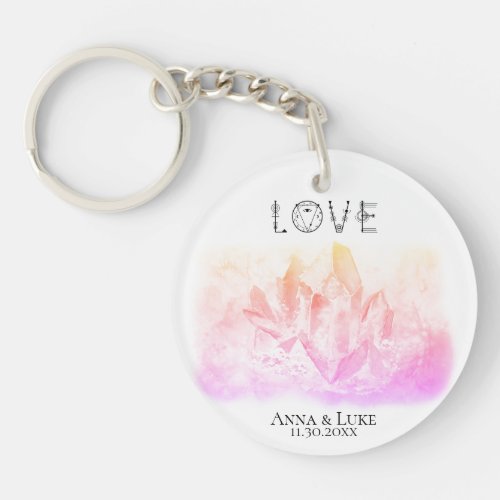 *~* &quot;LOVE&quot;  Crystals Events Weddings SWAG Keychain