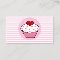 Love cupcake business Cards