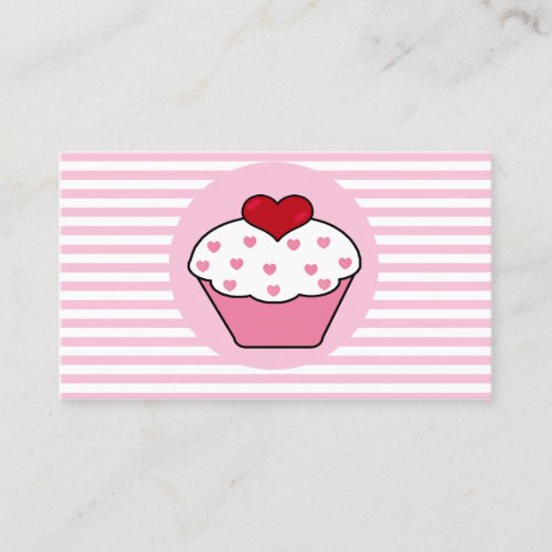 cupcake business Cards