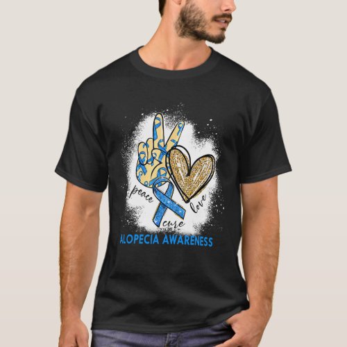 Love Cure Bleached Alopecia Awareness  T_Shirt