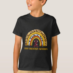 Love Cure Women Brain Aneurysm Awareness T-Shirt