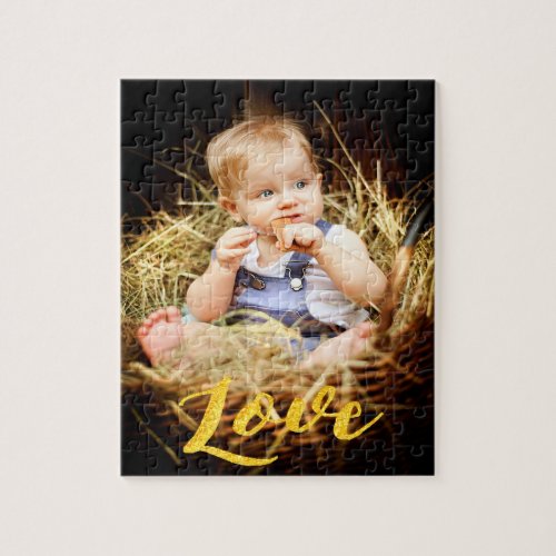 Love custom family photo kids or pet jigsaw puzzle