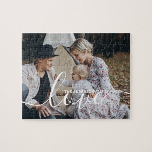 'Love' Custom family photo with custom name