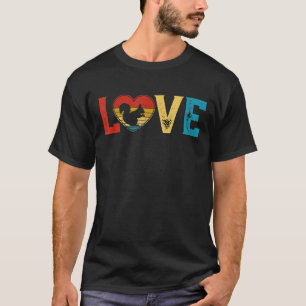 Love Cute Squirrel Lover Animals Heart Valentine's T-Shirt