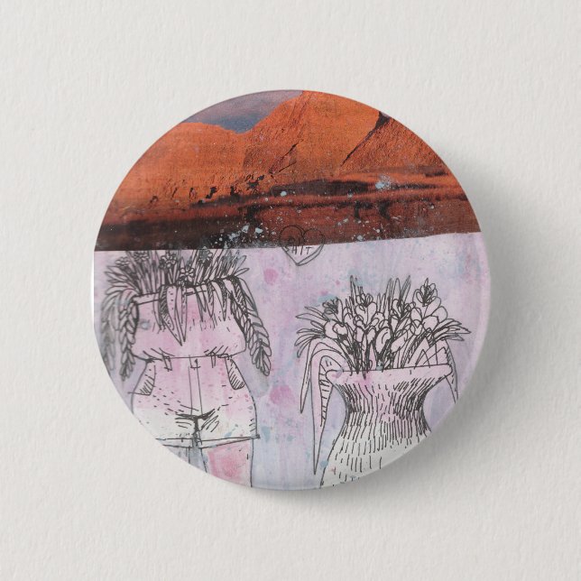 Love Cuts You In Half | Pin (Front)