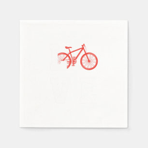 Love Cycling Bicycle Bike Mountain Bike Tour Gift Napkins