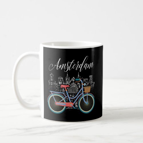 Love Cycling Luv Amsterdam Bike Coffee Mug