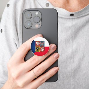 Love Czechia & Czech Flag fashion / sports fans  PopSocket