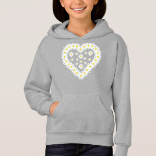 Love Daisy Flowers Hoodie