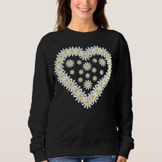 Love Daisy Flowers Sweatshirt