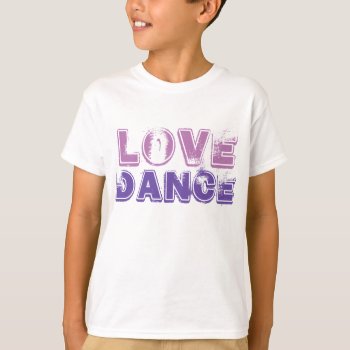 Love Dance Girls Tshirt Sweater by ConstanceJudes at Zazzle