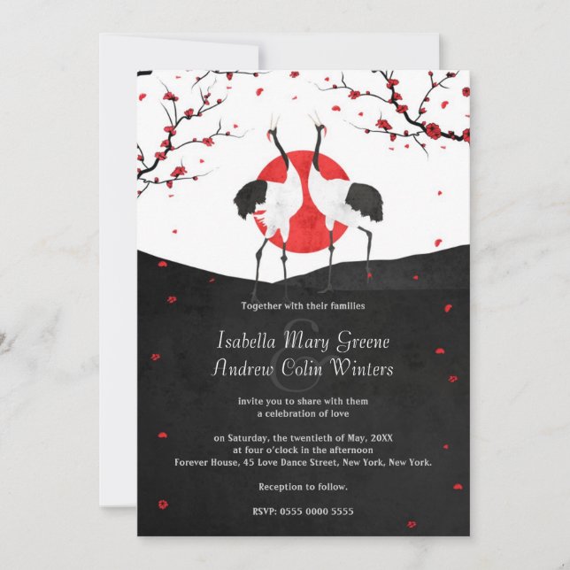 Love Dance - Wedding Invitation (Front)