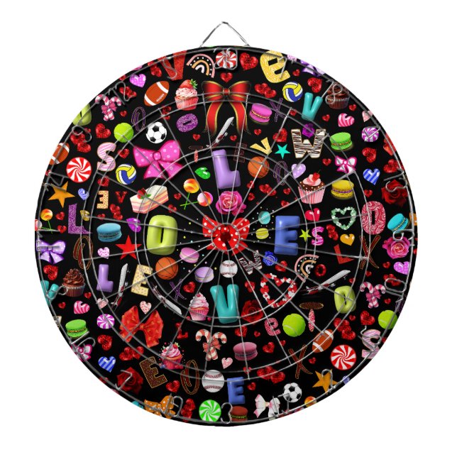 Love Dart Board (Front)