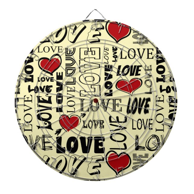 Love Dart Board (Front)