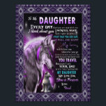 Love Daughter | Letter To My Daughter Love For You Photo Print<br><div class="desc">Love Daughter | To My Daughter My Love For You Is Forever Love From Dad</div>
