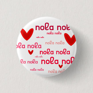 Love de lis pinback button