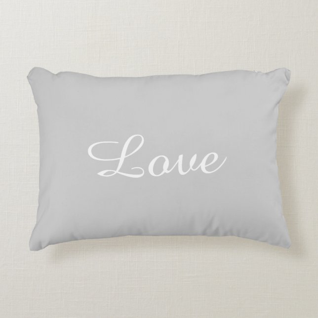 Love Decorative Pillow (Front)