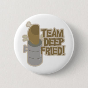 Love Deep Fried Turkey Thanksgiving Food Pinback Button