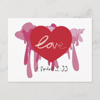"Love Deeply" Postcard