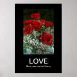 Love Demotivational Poster at Zazzle
