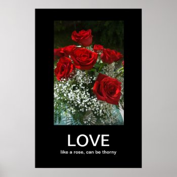 Love Demotivational Poster by Mothers at Zazzle