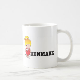 Love Denmark Coffee Mug