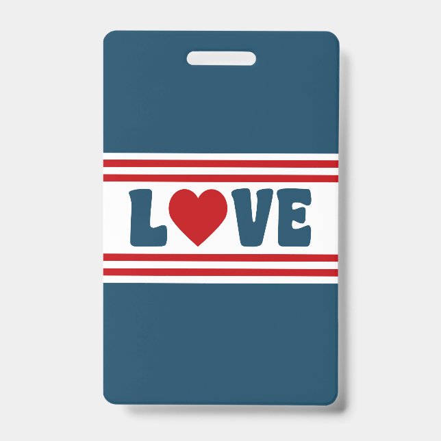 Love design badge (Front)