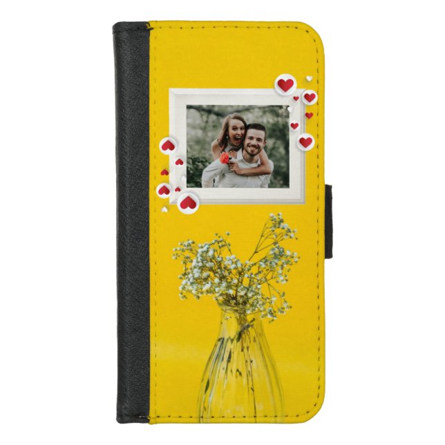 Love Design iPhone Wallet Case (Front)