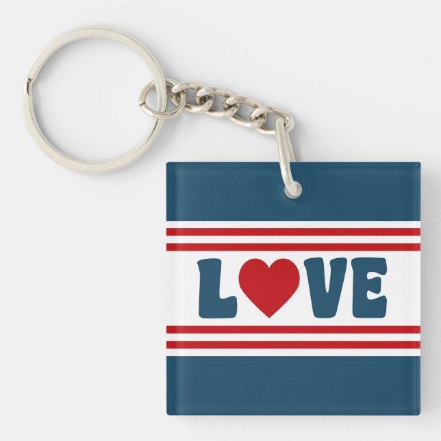 Love design keychain (Front)