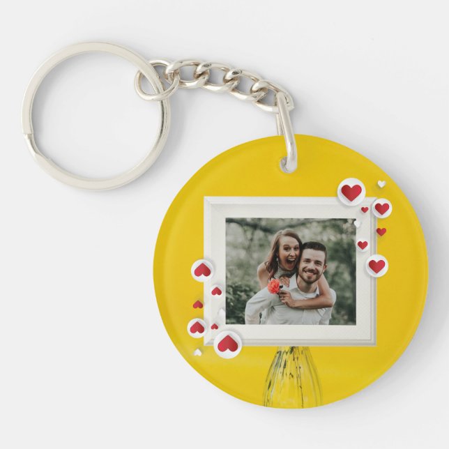Love Design  Keychain (Front)