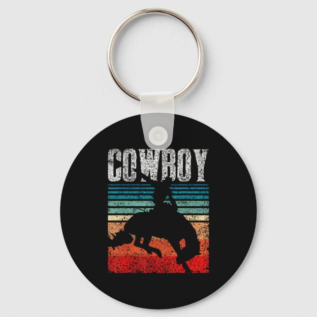 Love Design Lover Cowboy - Mens &amp; Womens Uni-y Keychain (Front)